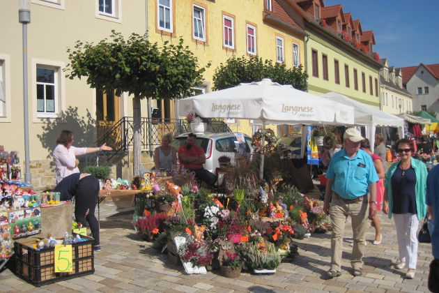Impressionen vom Herbstmarkt in Bad Lauchstädt