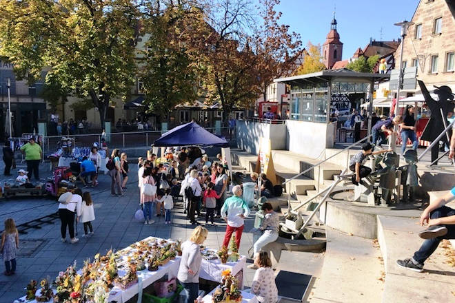 Impressionen vom Herbstmarkt in Zirndorf